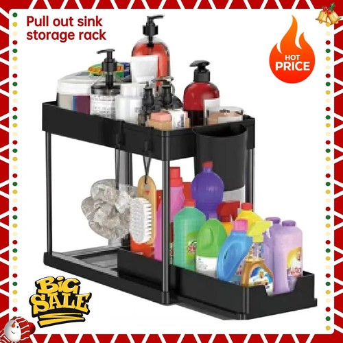 Under sink organizer tier - sink, 2