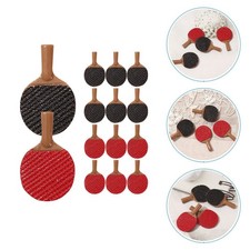  20 Pcs Butterfly Table Tennis Bats Set Kids Keychain -pong Decorative