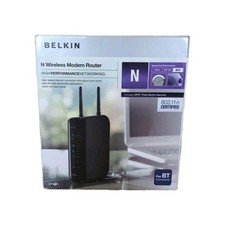 Belkin N Wireless Modem Router