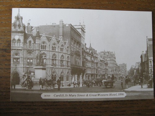 Cardiff queen street 1893 - cardiff,,
