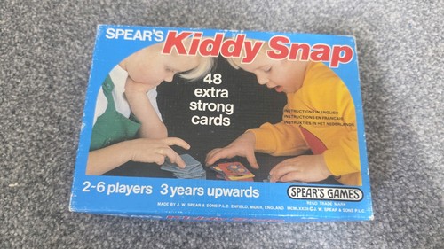 Vintage spear games - spear's, kiddy