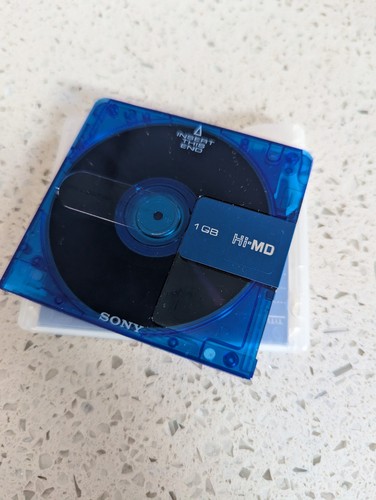 Sony minidisc 1gb with - minidisc,
