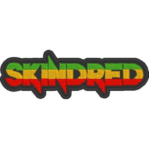 Skindred band shaped - band, logo