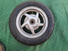 16116 Honda Lead Rear Wheel Rim J10xMT2.75 and Michelin S1 100/90-10 Flat Tyre