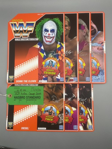 Wwf wwe hasbro orange series - wwe,