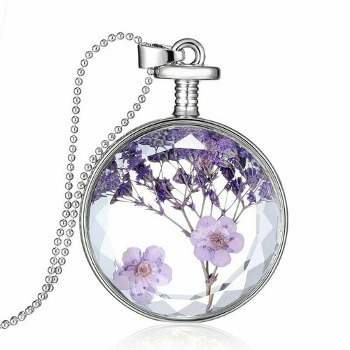 Real dried flower - real, glass