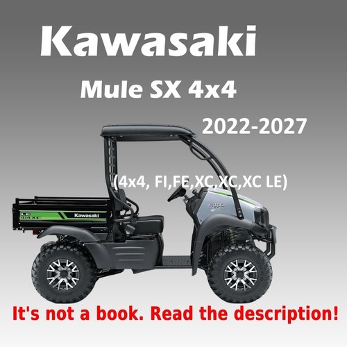 Kawasaki mule 4x4 - mule, sx