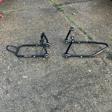 Motorcycle Heavy Duty Paddock Stand Front And Back