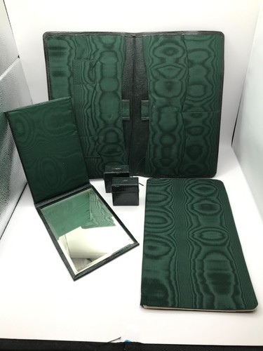 Vintage green leather - green,