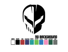C8 Jake Skull Decal Vinyl