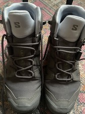 Salomon Women’s Grey And Light Blue Walking Boots X Ultra Size 5