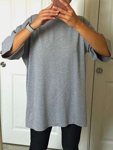 Topshop oversized grey - topshop, marl