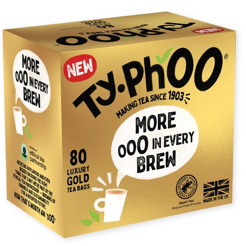 Typhoo gold luxury black - typhoo,