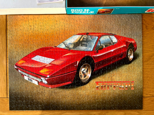 Ferrari jumbo jigsaw puzzle - bb,