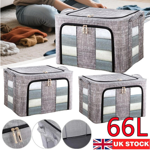 66l large folding storage - 1/3x,