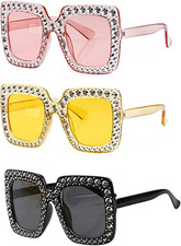 3 Pack Elton John Glasses