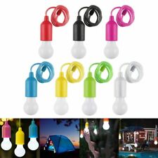 4PCS Creative LED Hanging Light Bulb Battery Powered Pull Cord Bulbs Lamps
