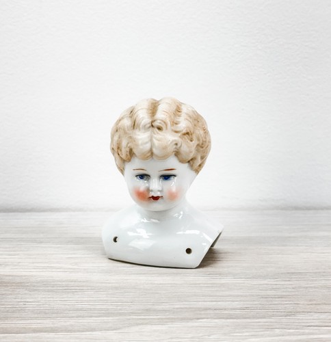 Antique blonde porcelain - blonde,