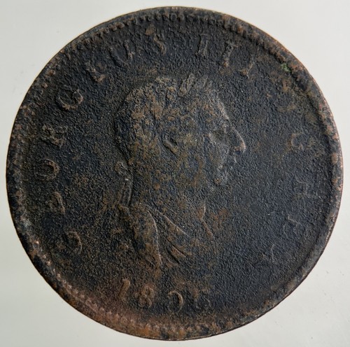 1806 george iii 3rd half - 1806, half-penny