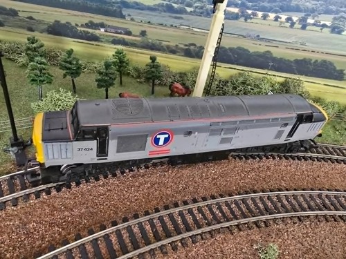 Hornby r327 class transrail - 37,