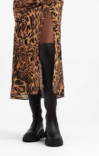 Steve Madden Womens Black Boots Zip Closure RRP £160