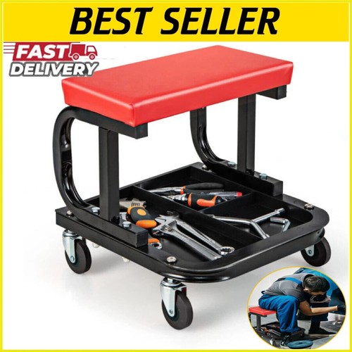 Garage rolling stool - rolling,