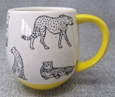 Socca Cheetah Mug Yellow