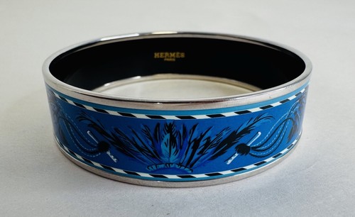 Hermes blue enamel - enamel, thin