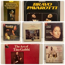 7 Box Sets Classical and Opera Music Cassettes Various Artists Beethoven Etc