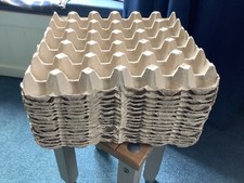 15x CARDBOARD EGG TRAYS BOXES, EACH HOLDS 30 EGGS Chicken, Ducks  Fast SHIPPING