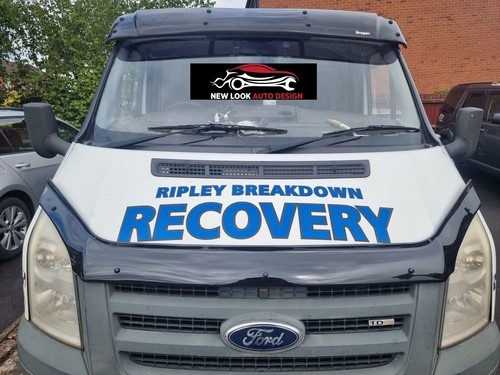 Black gloss bonnet guard - black,
