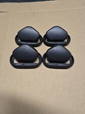 Vw Golf Mk4 Gti Anniversary/r32 Black Seat Belt Cover Set