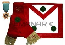 Masonic Regalia Knight Mason Set & Council Of Knight Jewel Lambskin BRAND NEW