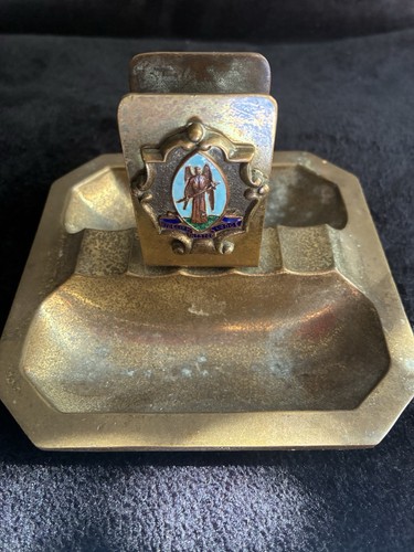 Art deco brass masonic - art,