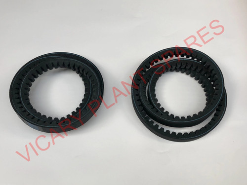 Fan belt pair jcb part - belt,