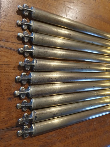 Set brass stair - set, rods