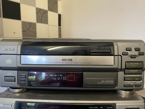 Aiwa z9450m disc cd - dx-z9450m, 5-disc