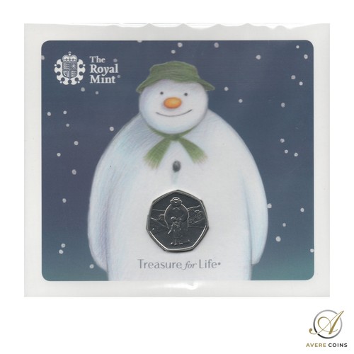 2019 the snowman 50p in - snowman,
