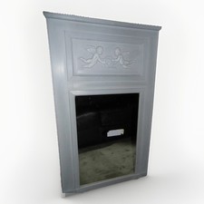 Large white colour - , wooden