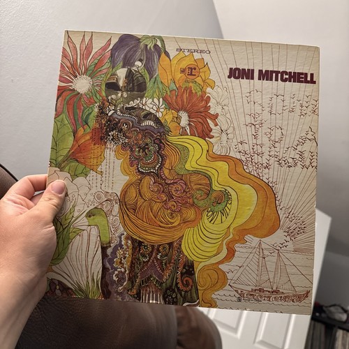 Joni mitchell vinyl record - joni,