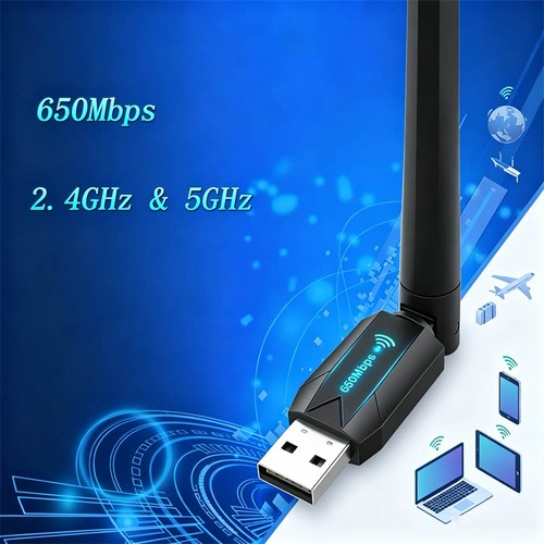Usb wifi adapter 650mbps - usb,