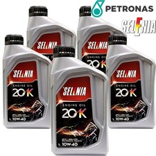 5L Genuine Petronas Selenia Engine Oil 10W40 20K Acea A3 API Sl Cf 9.55535-G2