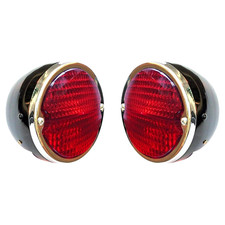 Vintage Rear Light Red Lens