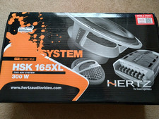 Hertz HSK 165XL 2 Way Component Speakers 300 W