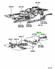Bracket, Rear Floor Jack