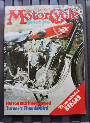 Classic motorcycle july - classic, 1983
