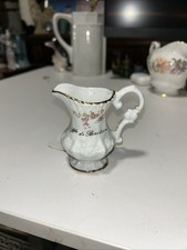 Vintage Floral Cream Jug Milk