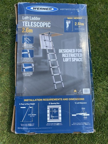 Werner telescopic loft - telescopic, 2.6m