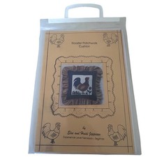 Rooster Patchwork Cushion Else
