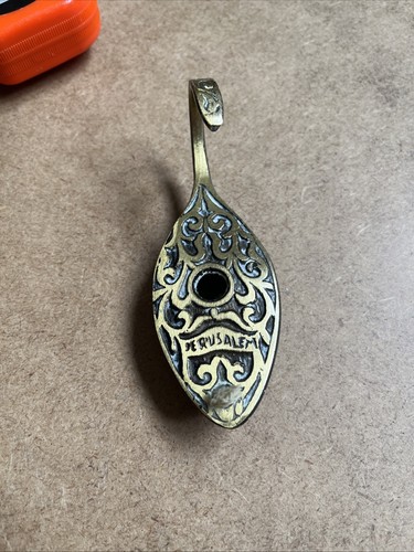 Vintage brass aladdin genie - brass,